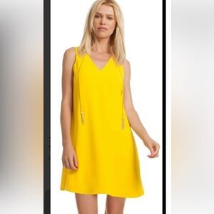 Trina Turk Vibrant Yellow Mini Dress
